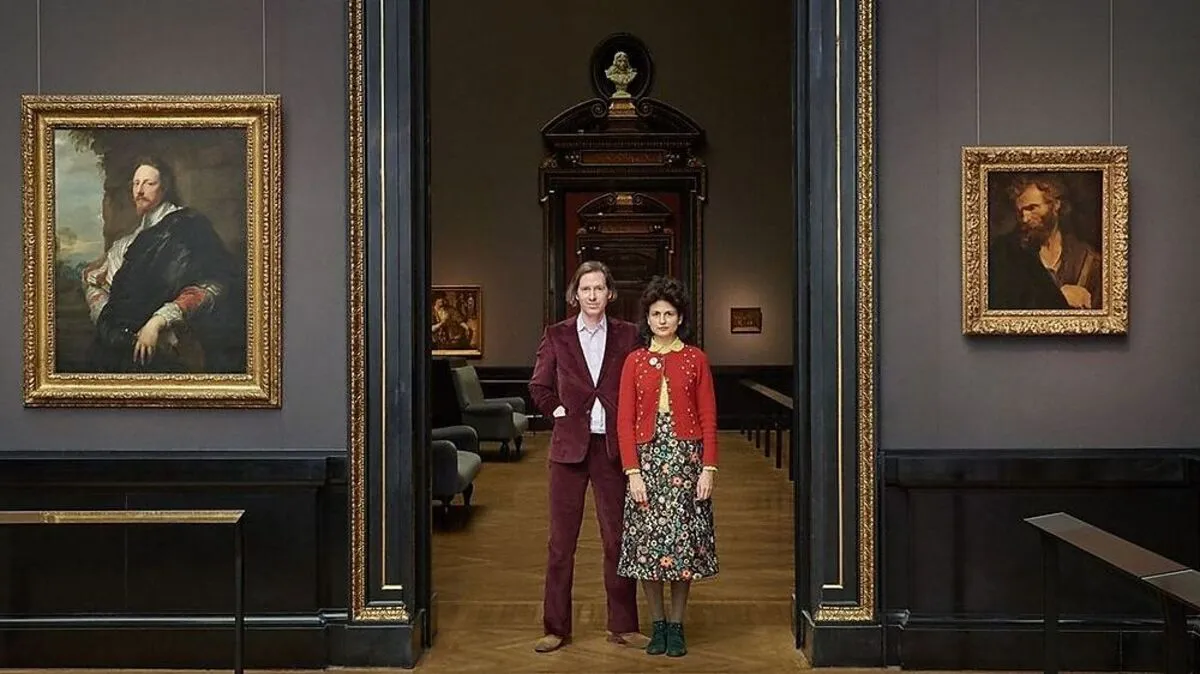 Kuratierten eine Ausstellung: Filmemacher Wes Anderson und seine Frau Juman Malouf