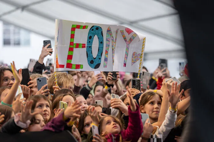 ... und dann wurde gekreischt für Leony ...