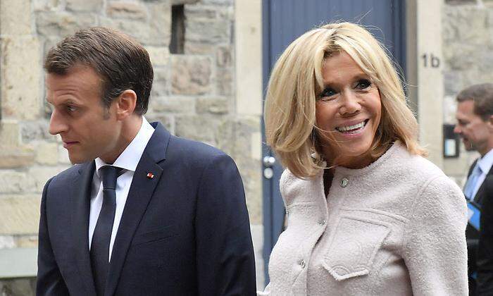Frankreichs Präsidentenpaar 