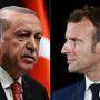Heftiger Konflikt zwischen Recep Tayyip Erdogan und Emmanuel Macron
