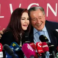 Richard Lugner und Opernball-Gast Priscilla Presley