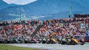 Rund 300.000 Fans besuchten im Vorjahr Spielberg bei der Formel 1