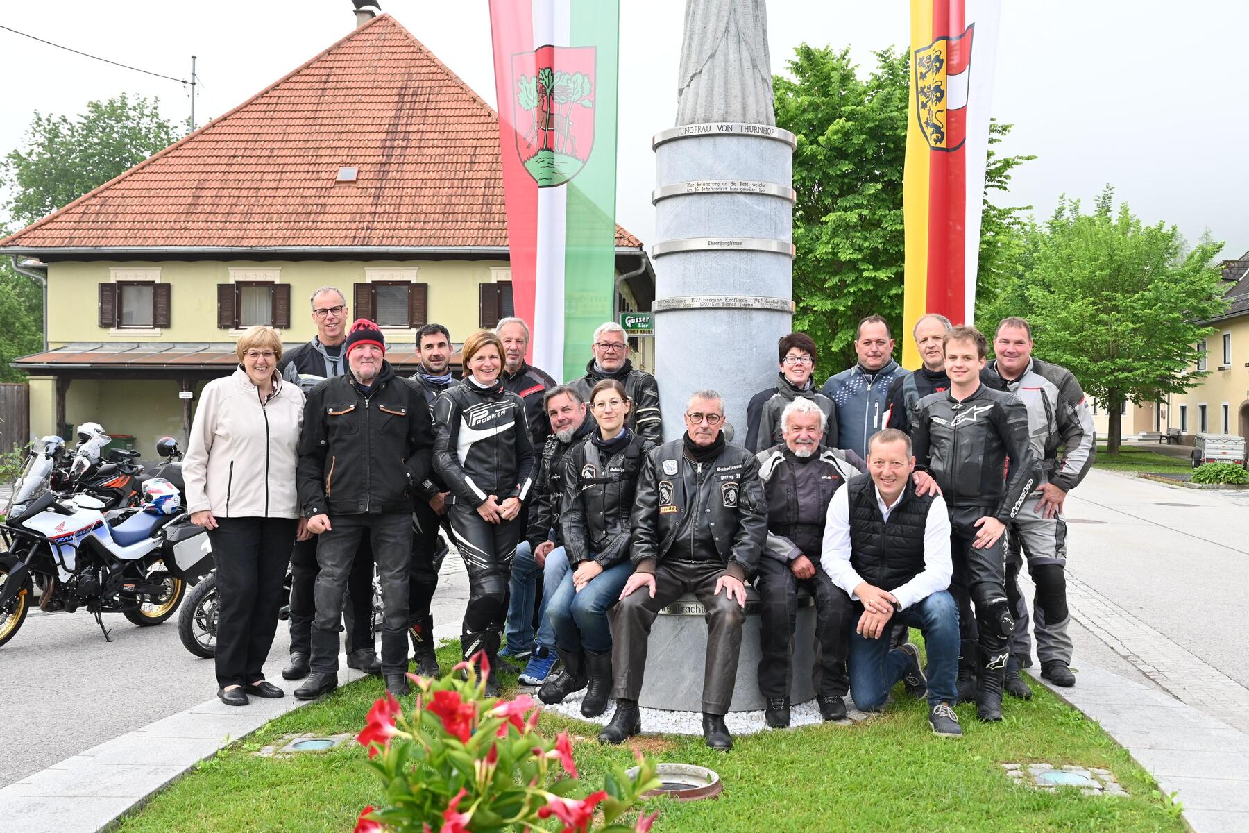 In Italien: Weitensfelder Biker besuchten Partnergemeinde