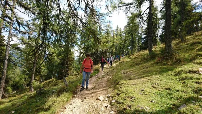 Gemeinsam wurde die Grebenzen erklommen