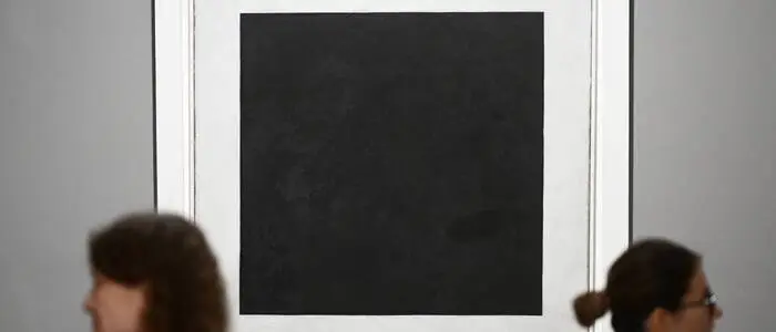 Kasimir Malewitsch: „Das Schwarze Quadrat“, 1923