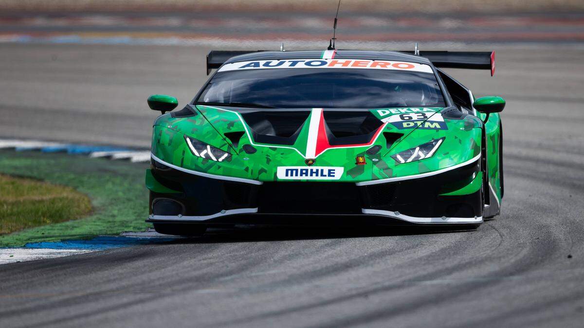 Mirko Bortolotti im Lamborghini des Grasser-Racing-Teams