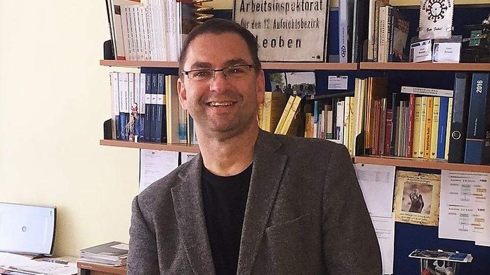 Günter Reisner, ab 1. Mai Leiter der Außenstelle Leoben des Arbeitsinspektorates Steiermark