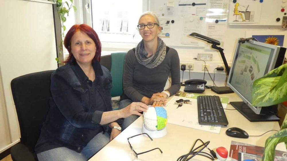 Pauline Jöbstl und Cosima Pilz (links) wollen ein Bewusstsein für Umwelt und Gesundheit schaffen