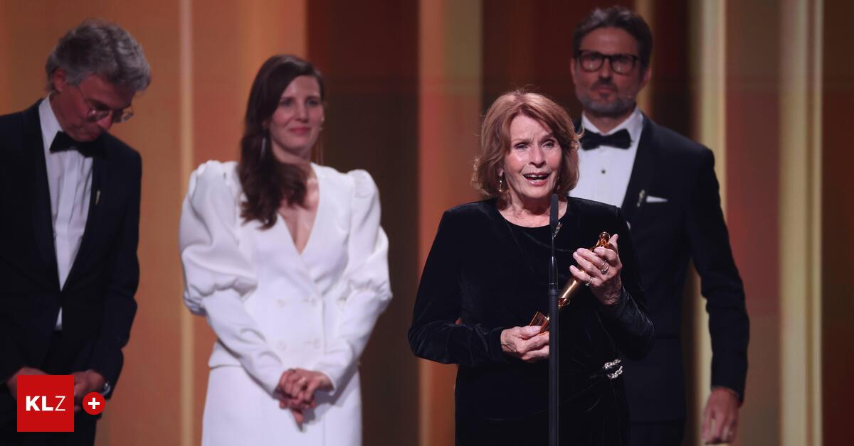 Senta Berger's big German Film Award moment at 85