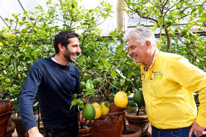 Michael Ceron (re.) und Marco Serri (li.) sind beinahe Nachbarn und teilen die Leidenschaft zu tollen natürlichen Produkten