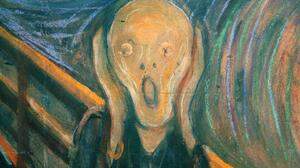 Ein Schrei, stellvertretend für alle Menschen. Ausschnitt aus dem berühmten Gemälde von Edvard Munch