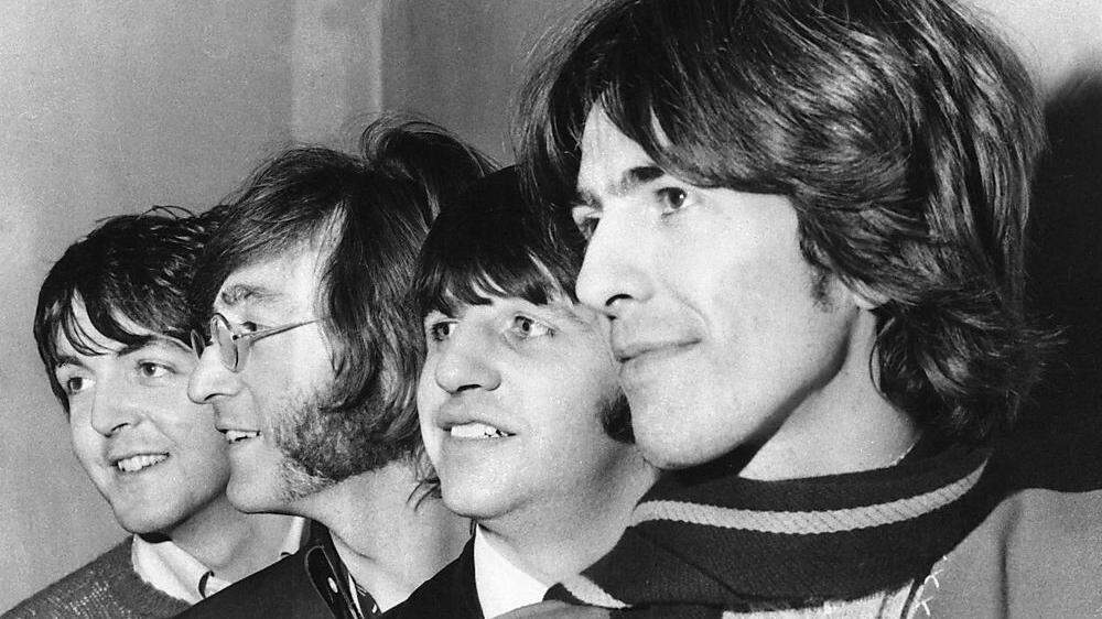 McCartney, Lennon, Starr, Harrison (von links) = The Beatles