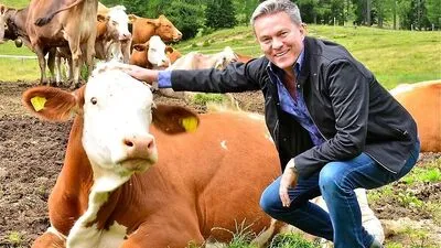 Für Alfons Haider sind Kühe hoch intelligente Kühe