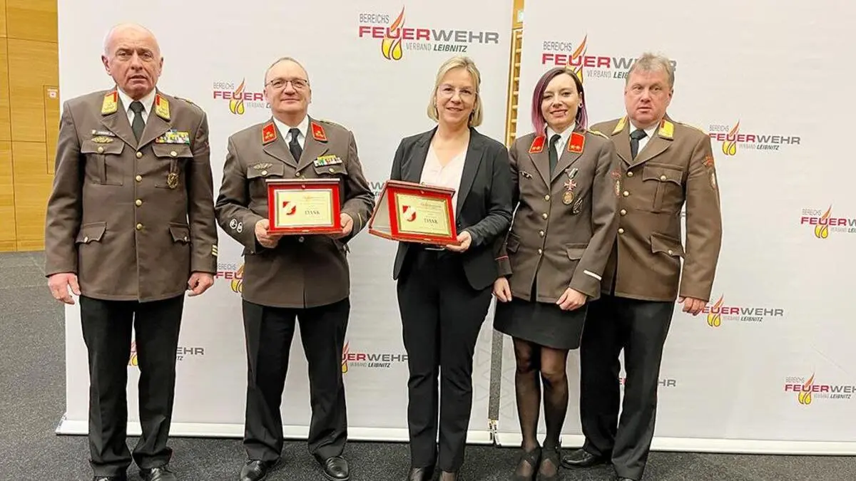 Die 58 Feuerwehren des Bereichs Leibnitz zogen Bilanz