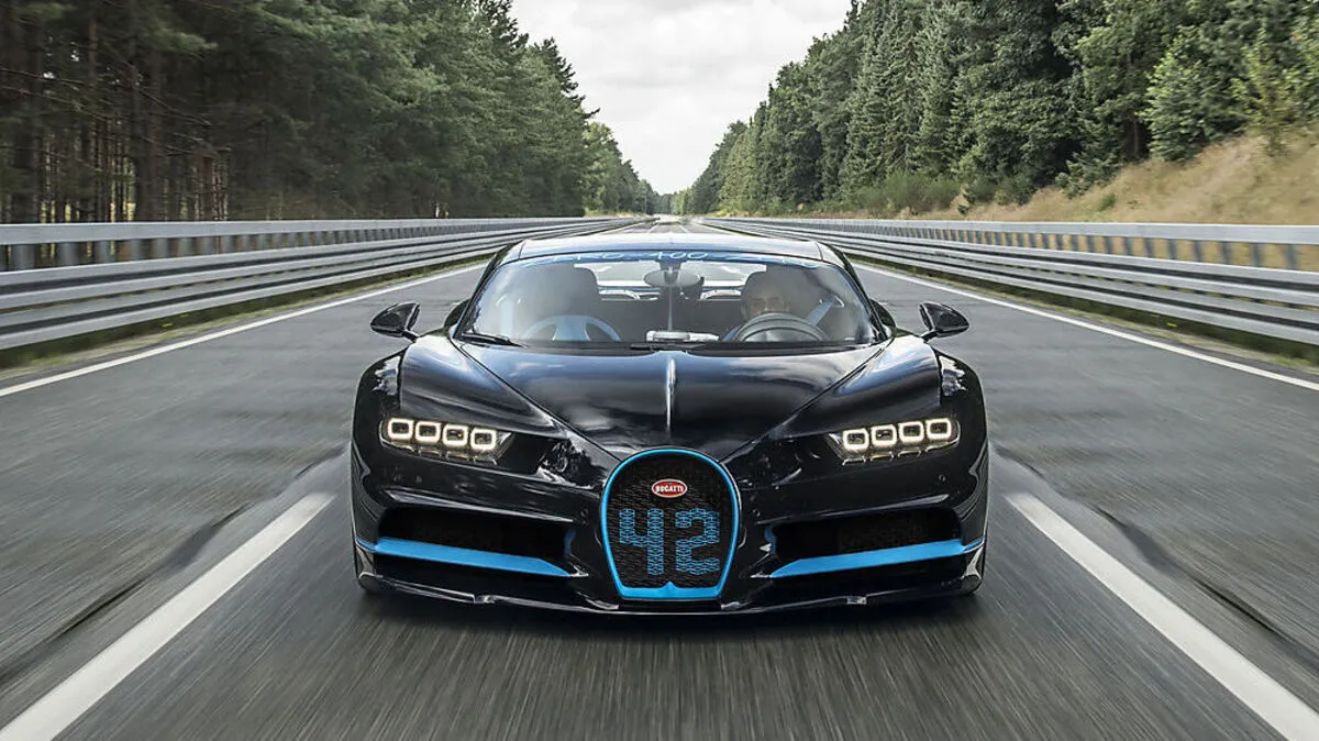 Der Bugatti Chiron auf Weltrekordfahrt