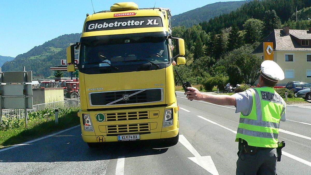 Der gestohlene Lkw wurde in Ungarn sichergestellt (Sujet)