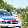 Einsatzkräfte der Polizei beim Marchfeldkanal in Gerasdorf bei Wien