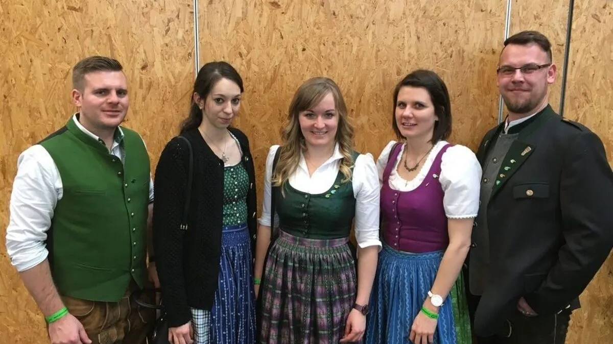 Markus Neumann, Marilisa Scherr, Daniela Binder, Sabine Rieger und Florian Angerer