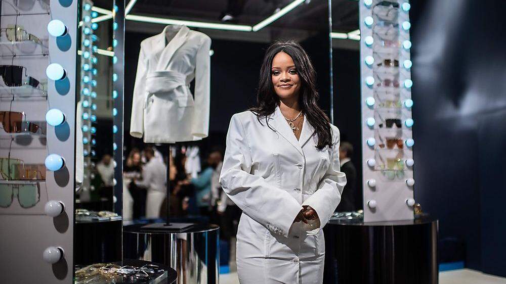 Luxuriös: in Paris stellte Rihanna jüngst ihr Modelabel Fenty vor