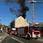 Der Großbrand auf einer Gleisdorfer Baustelle forderte die Einsatzkräfte
