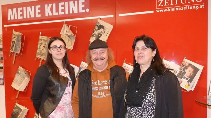 Janine Krendl, Charly Kaiser und Heide Krendl