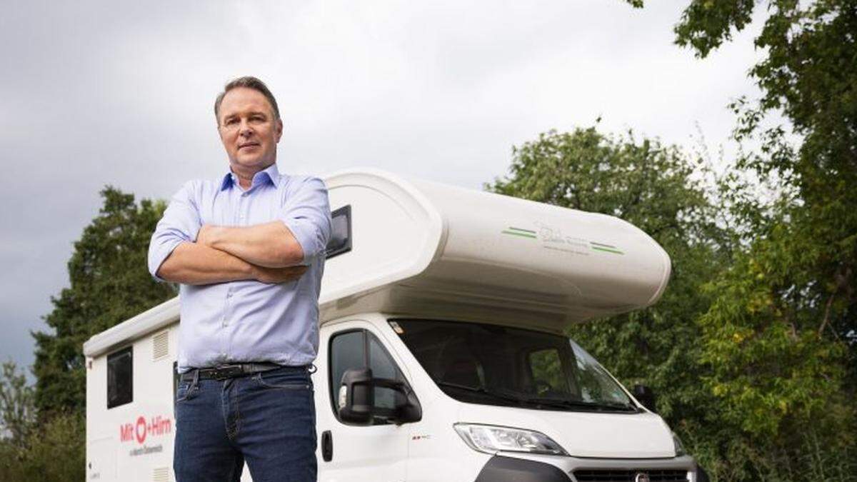 SPÖ-Vorsitzender Andreas Babler will Tour-Stopps in ganz Österreich mit einem Campingbus besuchen 