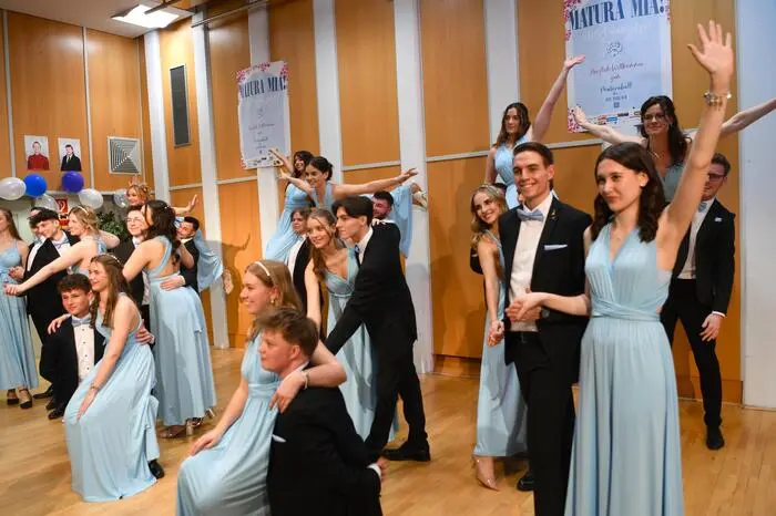 Eröffnet wurde der Maturaball mit einer stimmungsvollen Polonaise