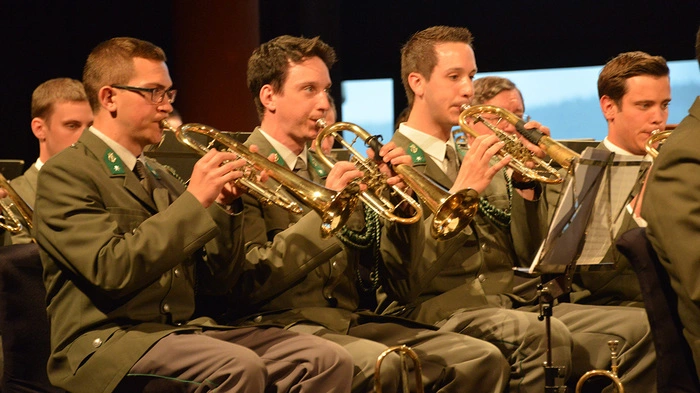 Die Militärmusik Kärnten spielte im Casineum Velden auf.