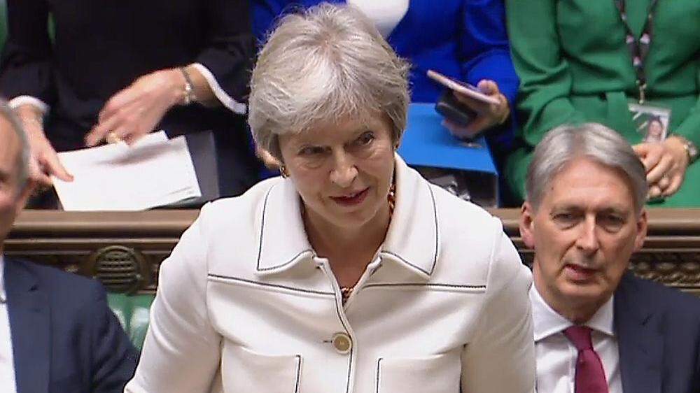 Theresa May ringt um einen Konsens im Parlament