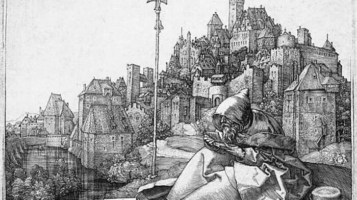 Zauberhaftes Blatt: Albrecht Dürers "Der Heilige Antonius vor der Stadt"