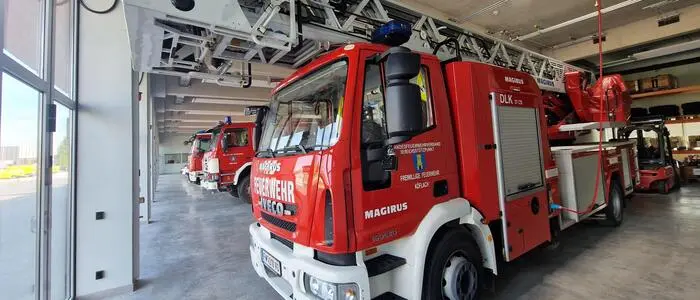 Die Mannschaft der FF Köflach musste zu dem Großeinsatz ausrücken