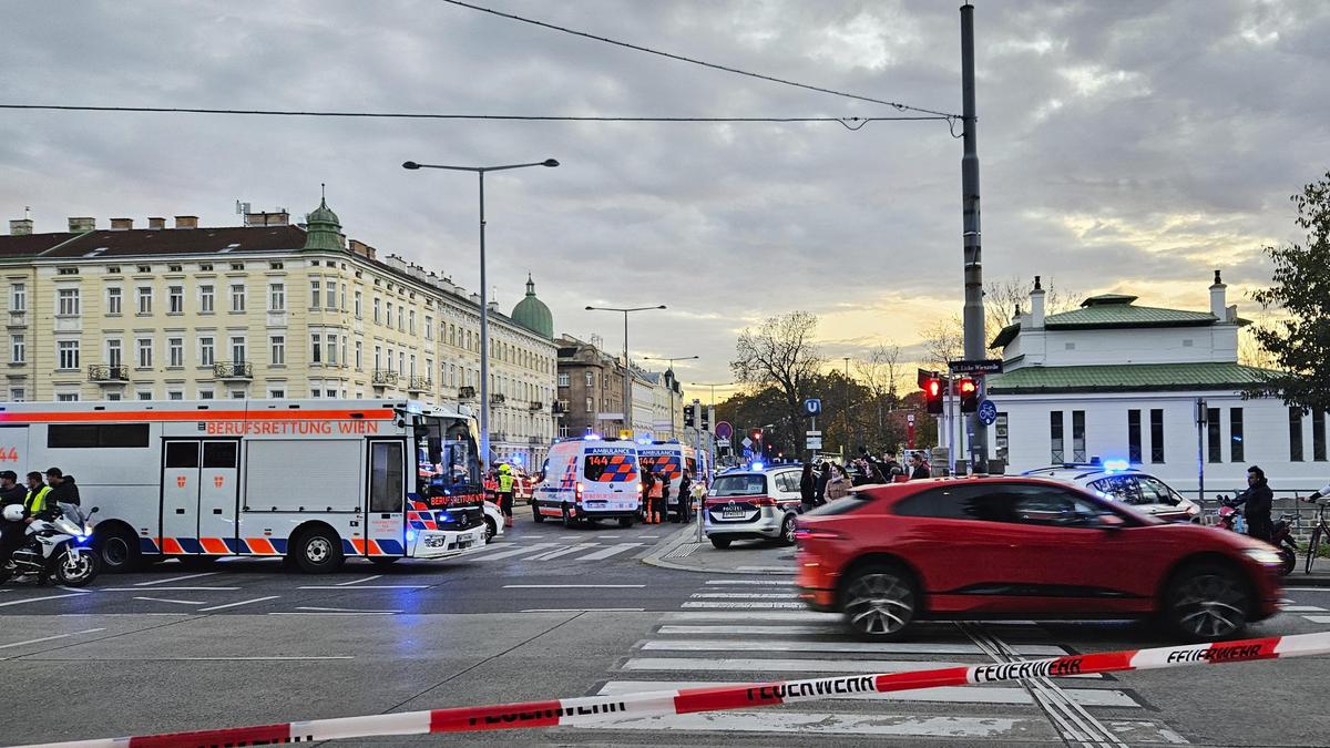 Unfall bei der U4-Station Schönbrunn in Wien