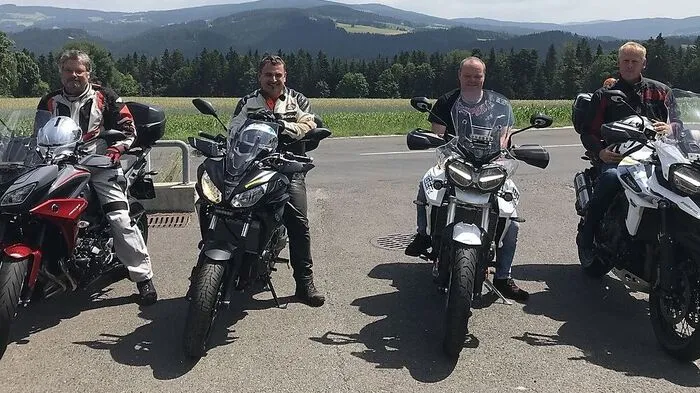 Die Motorrad-Truppe der Asfinag