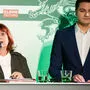 Claudia Klimt-Weithaler (KPÖ) und Niko Swatek (Neos)