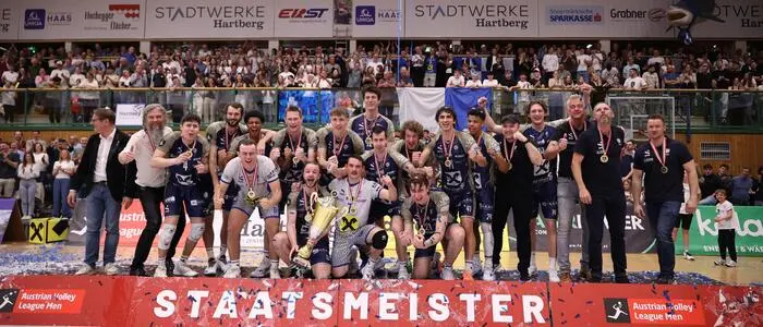 Hartberg jubelte über den Meistertitel