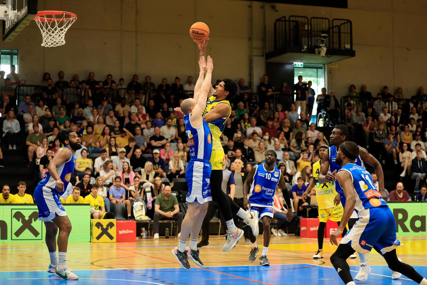 UBSC Graz verlor: Spiel eins der Basketball-Finalserie ging klar an Oberwart