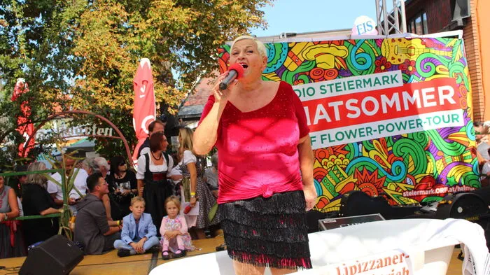 In Köflach wurde zum ORF Heimatsommerfinale geladen. Dabei unterhielt unter anderem Jazz Gitti.