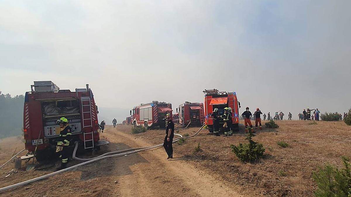 (Ost-)steirische Einsatzkräfte halfen in Nordmazedonien