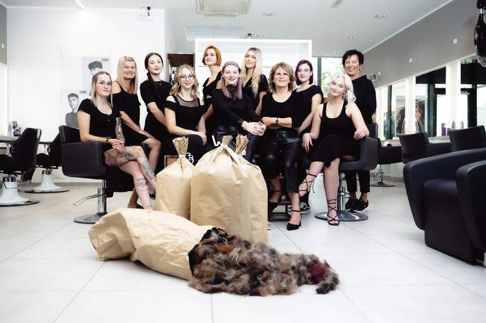 Natascha Kaspar engagiert sich mit ihrem Salon "Styling Creative" als erste Friseurin bei "Hair Help the Oceans"