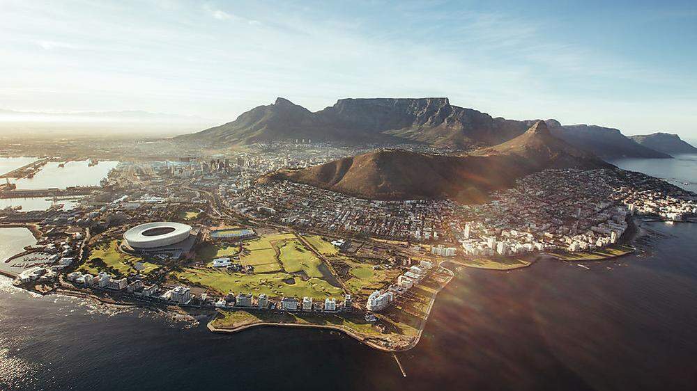 Kapstadt, umhüllt vom Tafelberg