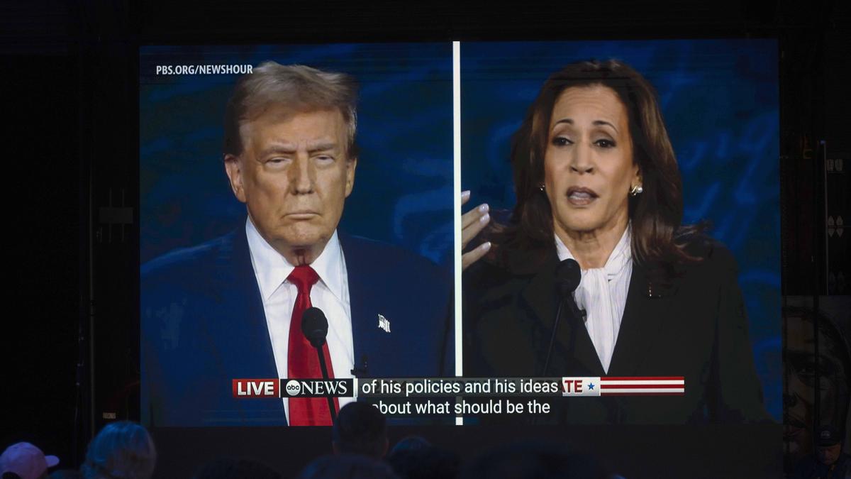 Gespannt verfolgte die US-amerikanische Bevölkerung die erste TV-Konfrontation zwischen Donald Trump und Kamala Harris