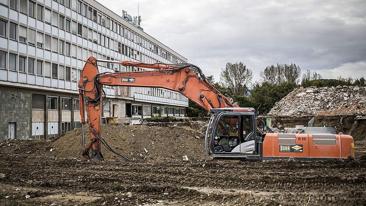 Die Arbeiten am ÖDK-Gelände gehen zügig voran