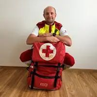 Hans-Martin Jauernig aus Wernberg ist nicht nur alle 14 Tage für den Regeldienst im Einsatz, sondern auch als First Responder in Wernberg tätig