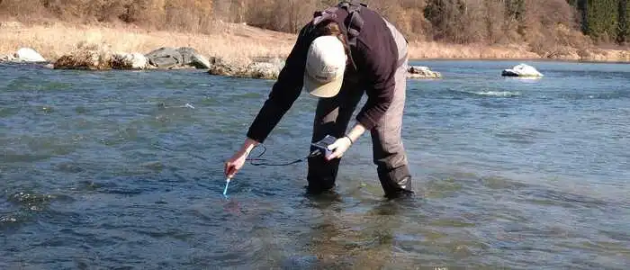 Probenentnahme in der Drau von Oberkärnten bis Slowenien | Probenentnahme in der Drau von Oberkärnten bis Slowenien