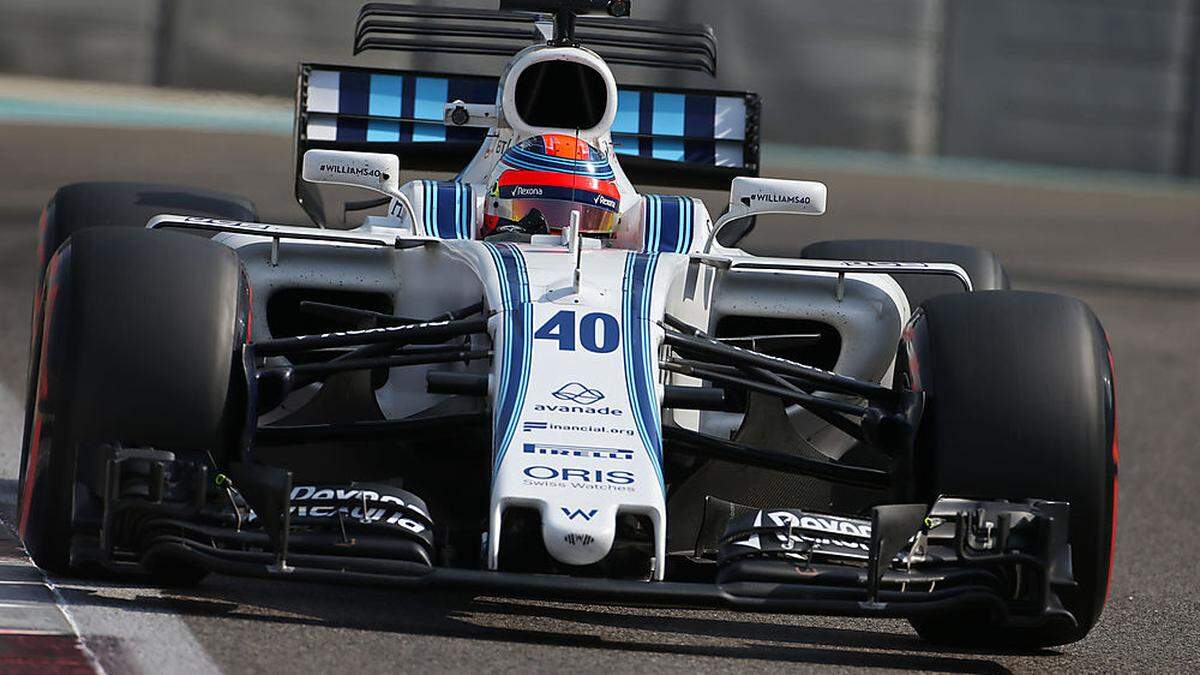 Kubica bei Tests in Abu Dhabi