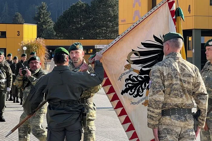 Brigadier Horst Hofer übergibt das Kommando an Markus Schwaiger