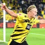 Erling Haaland erzielte zwei Tore