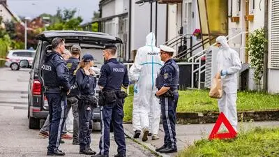 Die Polizei war am Mittwoch mit einem Großaufgebot im Kalmusweg