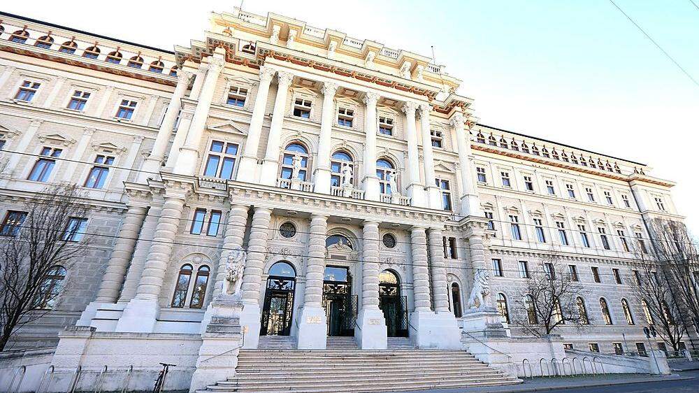 Justizpalast Wien und Sitz des Oberlandesgerichtes Wien