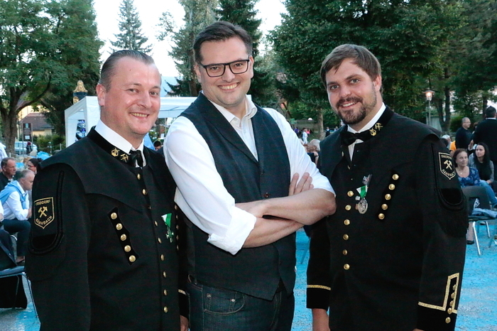 Ein Sommerabend, beste Stimmung, ein begeistertes Publikum und viel Musik – das war das Open Air Konzert der Bergkapelle Oberdorf im Stadtpark von Bärnbach. 
